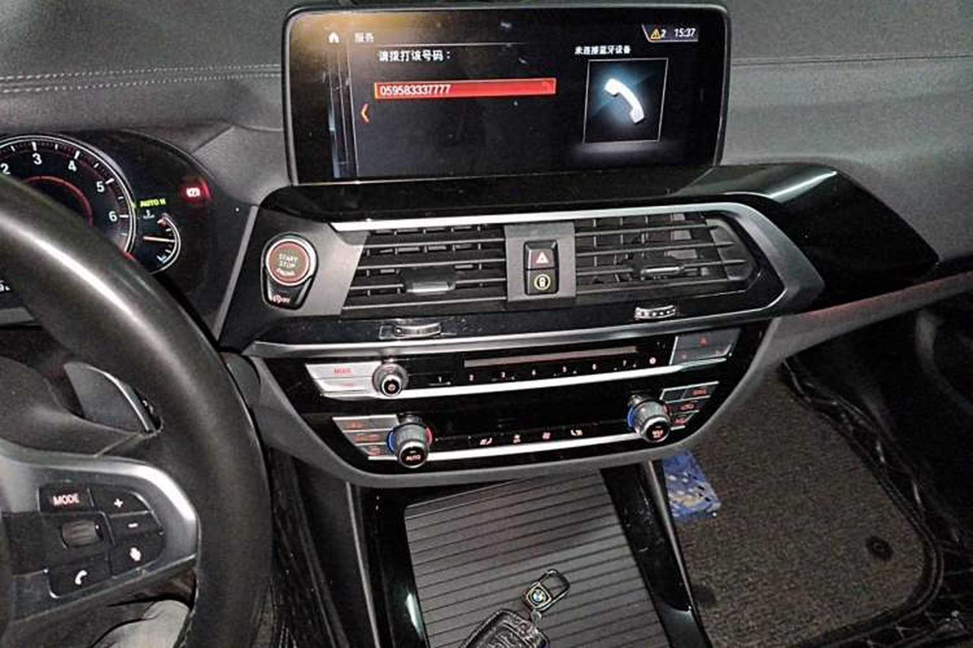 Used BMW X3 2019 xDrive28i M Sport Package Audio And AC Panel