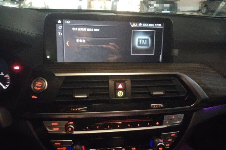 Used BMW X3 2019 xDrive28i Luxury Package Audio And AC Panel