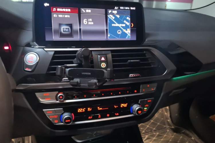 Used BMW X3 2019 xDrive28i M Sport Package Audio And AC Panel