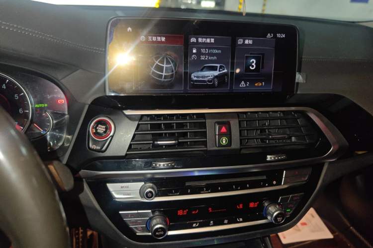 Used BMW X3 2019 xDrive25i M Sport Package Audio And AC Panel