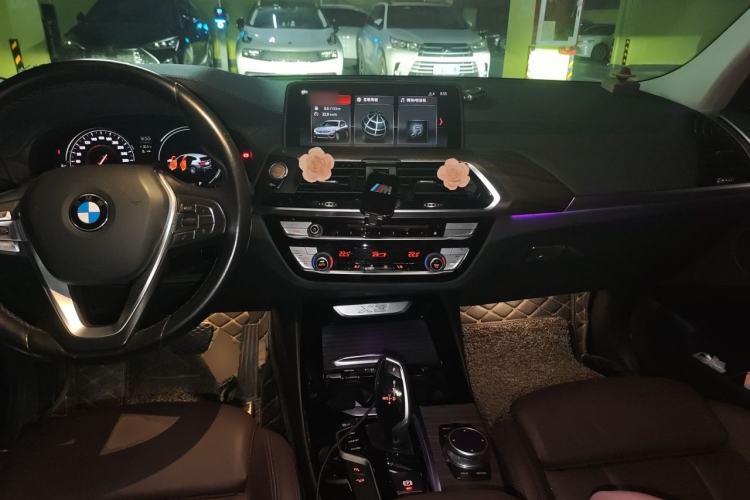 Used BMW X3 2019 xDrive28i Luxury Package Center Console