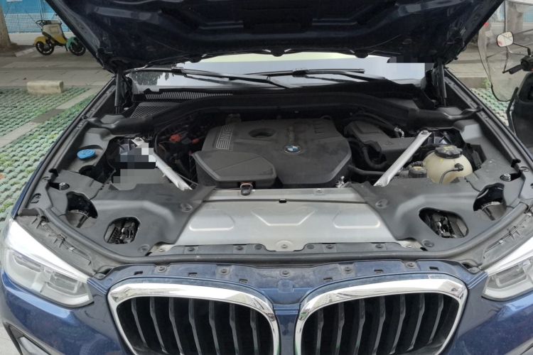 Used BMW X3 2019 xDrive30i Luxury Model with M Sport Package Engine Bay