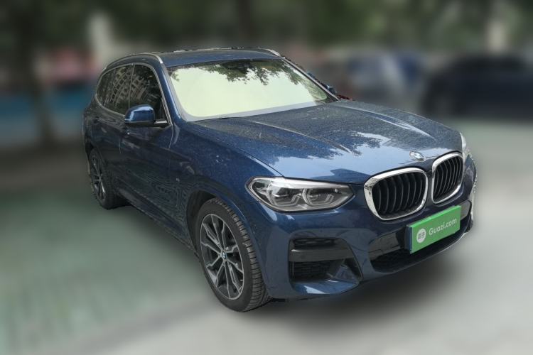 Used BMW X3 2019 xDrive30i Luxury Model with M Sport Package Front Right 45 Deg