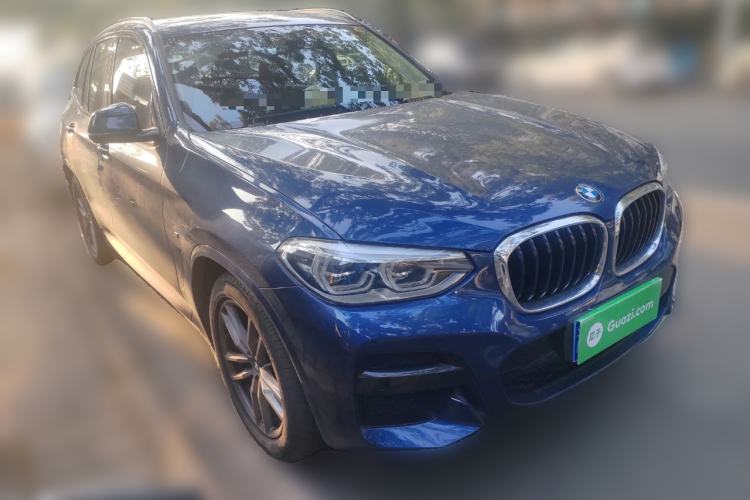 Used BMW X3 2019 xDrive28i M Sport Package Front Right 45 Deg