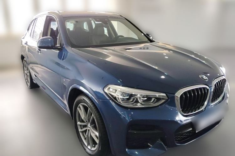 Used BMW X3 2019 xDrive28i M Sport Package Front Right 45 Deg