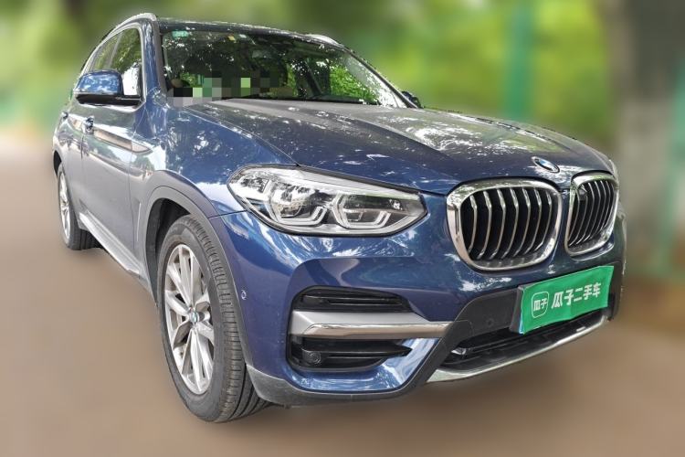Used BMW X3 2019 xDrive25i Luxury Package Front Right 45 Deg