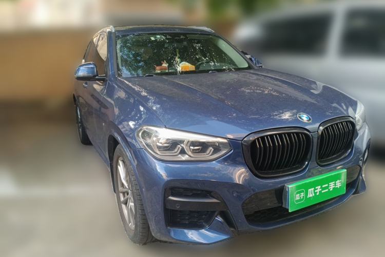 Used BMW X3 2019 xDrive25i M Sport Package Front Right 45 Deg