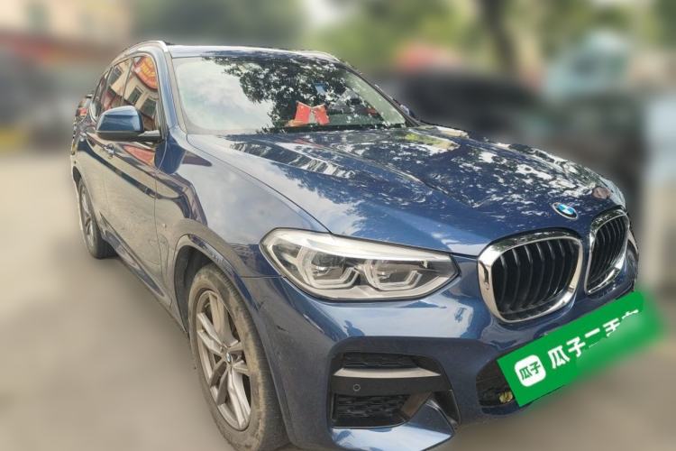Used BMW X3 2019 xDrive25i M Sport Package Front Right 45 Deg