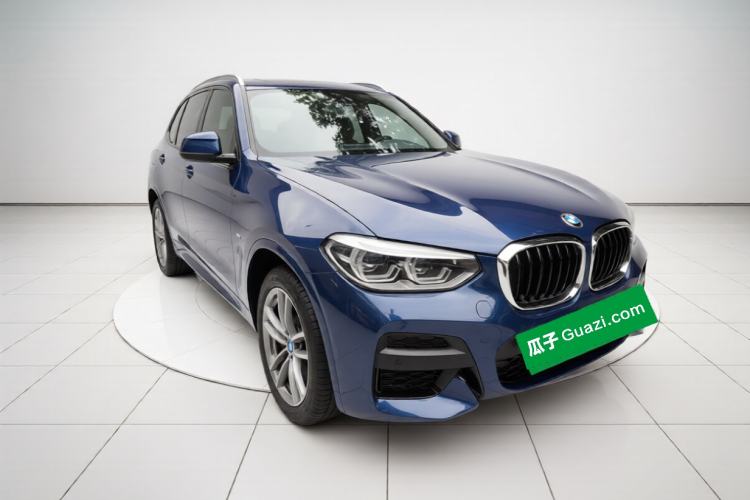 Used BMW X3 2019 xDrive25i M Sport Package Front Right 45 Deg