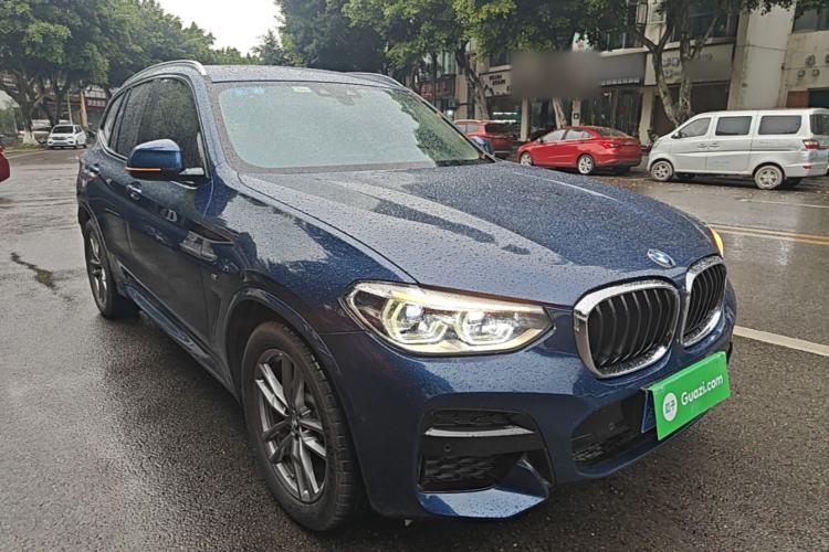 Used BMW X3 2019 xDrive25i M Sport Package Front Right 45 Deg