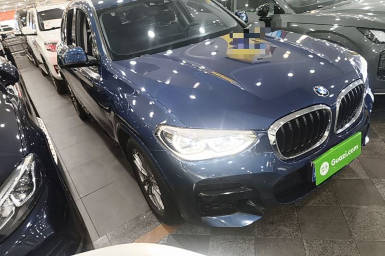 Used BMW X3 2019 xDrive28i M Sport Package Front Right 45 Deg