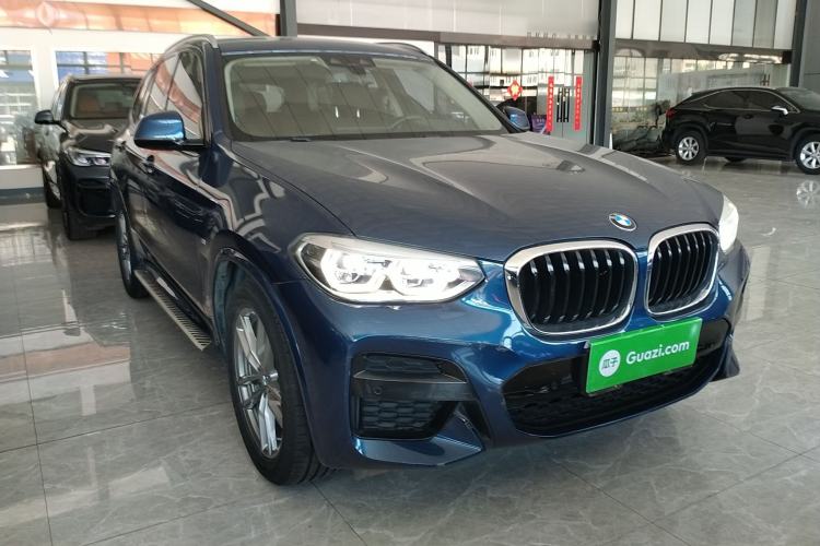 Used BMW X3 2019 xDrive28i M Sport Package Front Right 45 Deg