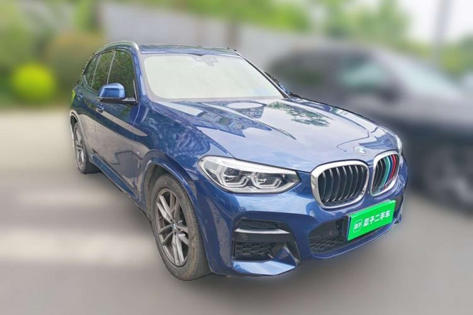 Used BMW X3 2019 xDrive28i M Sport Package Front Right 45 Deg