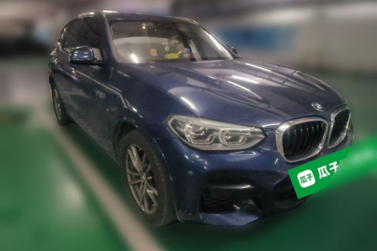 Used BMW X3 2019 xDrive25i M Sport Package Front Right 45 Deg