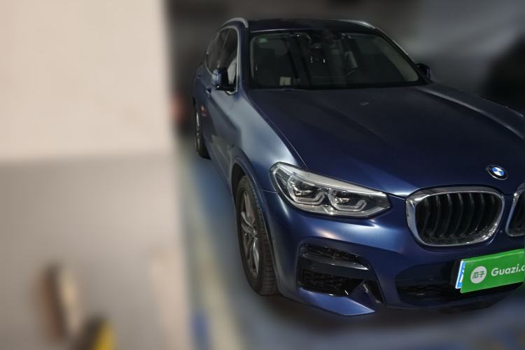 Used BMW X3 2019 xDrive28i M Sport Package Front Right 45 Deg