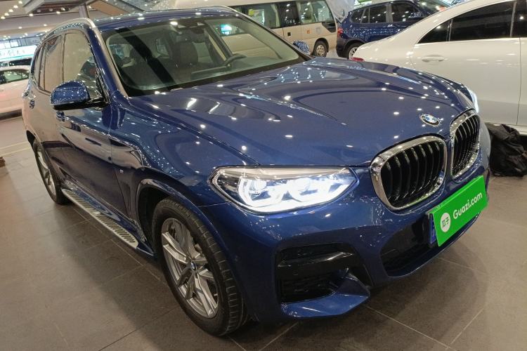 Used BMW X3 2019 xDrive28i M Sport Package Front Right 45 Deg