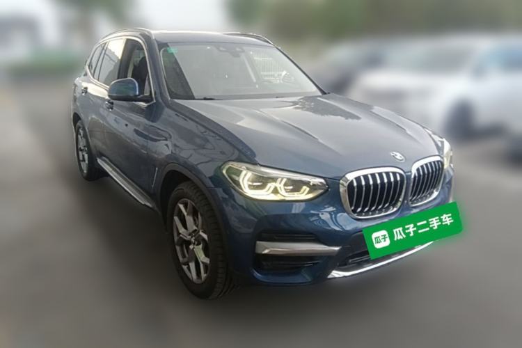 Used BMW X3 2019 xDrive28i Luxury Package Front Right 45 Deg