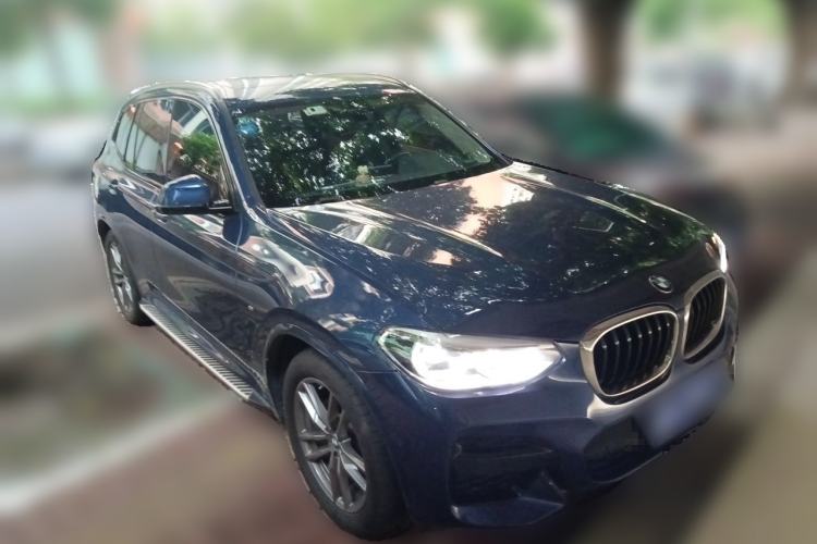 Used BMW X3 2019 xDrive28i M Sport Package Front Right 45 Deg