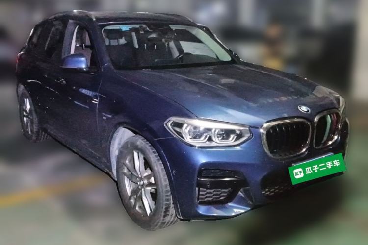 Used BMW X3 2019 xDrive28i M Sport Package Front Right 45 Deg