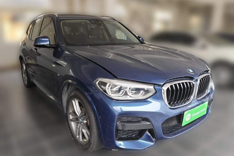 Used BMW X3 2019 xDrive28i M Sport Package Front Right 45 Deg