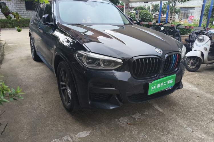 Used BMW X3 2019 xDrive28i M Sport Package Front Right 45 Deg