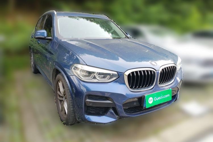 Used BMW X3 2019 xDrive28i M Sport Package Front Right 45 Deg