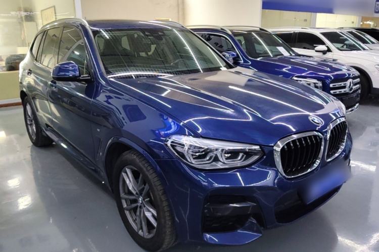 Used BMW X3 2019 xDrive28i M Sport Package Front Right 45 Deg