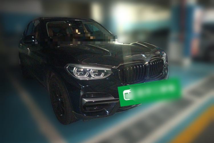 Used BMW X3 2019 xDrive25i Luxury Package Front Right 45 Deg