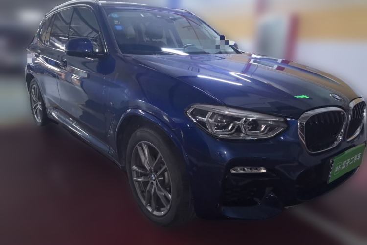 Used BMW X3 2019 xDrive28i M Sport Package Front Right 45 Deg