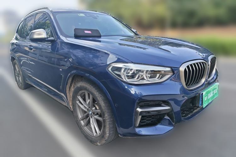 Used BMW X3 2019 xDrive28i M Sport Package Front Right 45 Deg