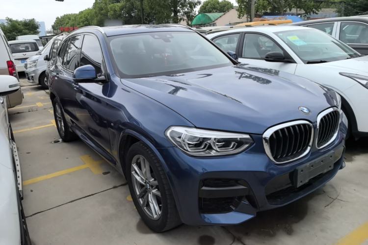 Used BMW X3 2019 xDrive25i M Sport Package Front Right 45 Deg