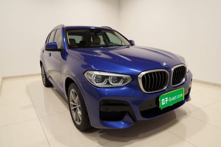Used BMW X3 2019 xDrive28i M Sport Package Front Right 45 Deg
