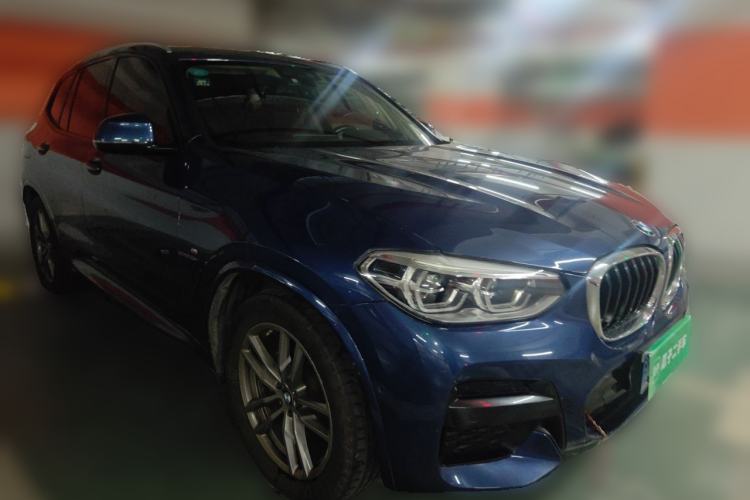 Used BMW X3 2019 xDrive25i M Sport Package Front Right 45 Deg
