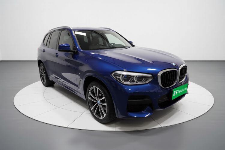 Used BMW X3 2019 xDrive28i M Sport Package Front Right 45 Deg