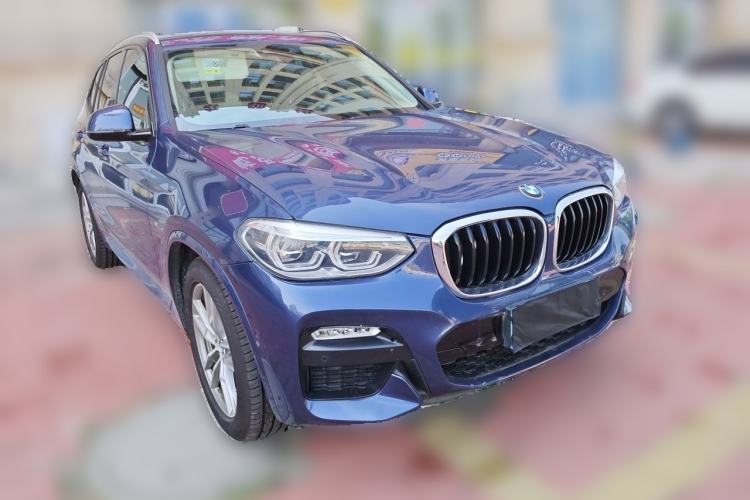 Used BMW X3 2019 xDrive25i M Sport Package Front Right 45 Deg