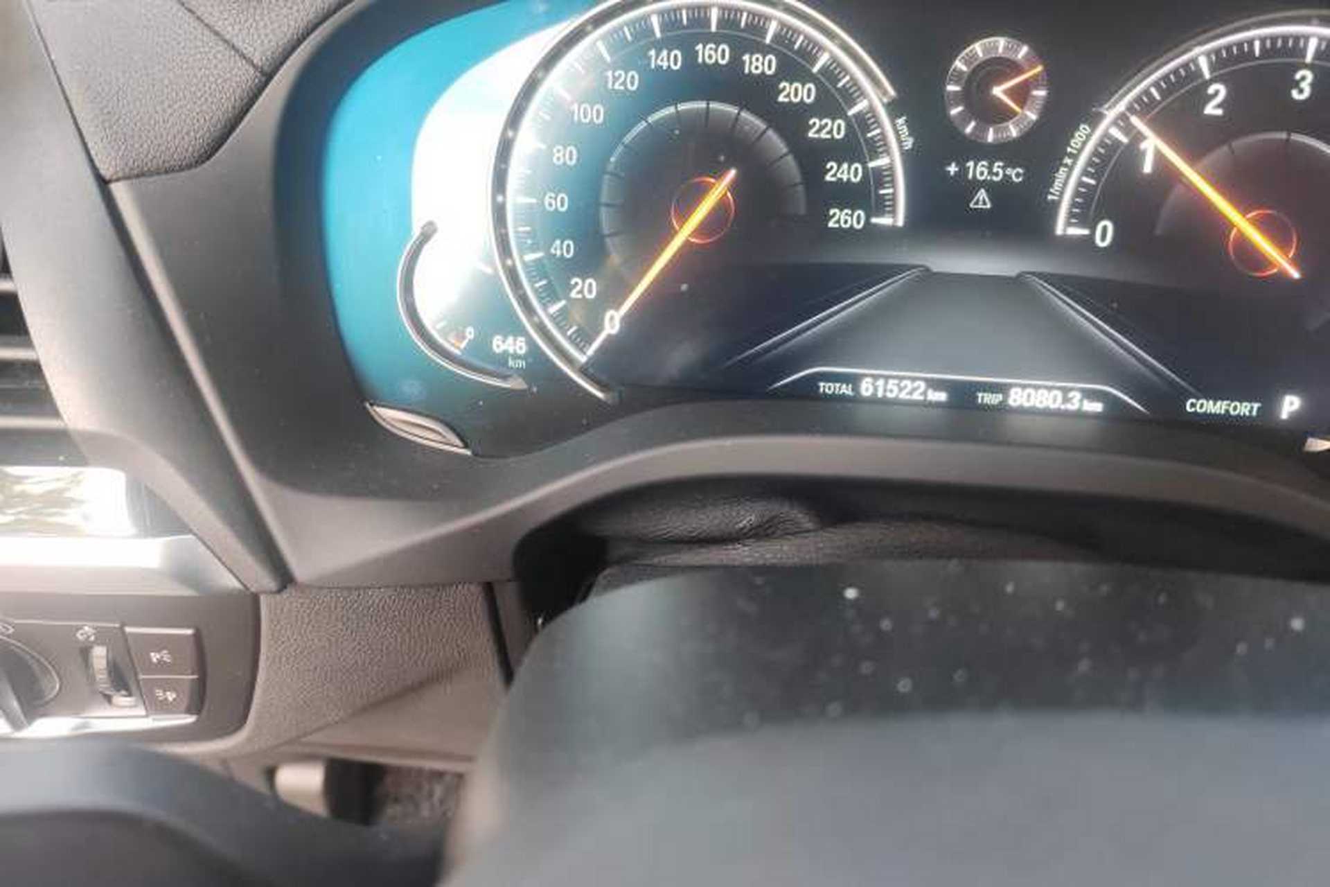 Used BMW X3 2019 xDrive28i M Sport Package Odometer Close Up