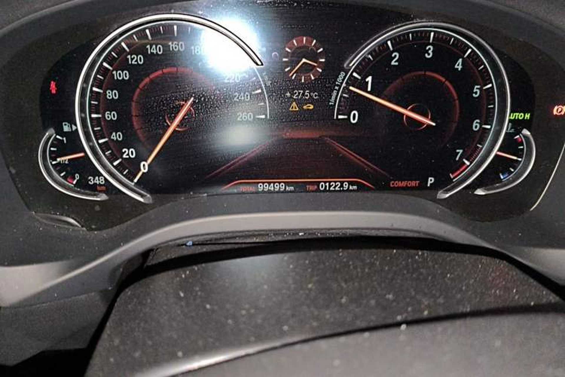 Used BMW X3 2019 xDrive28i M Sport Package Odometer Close Up