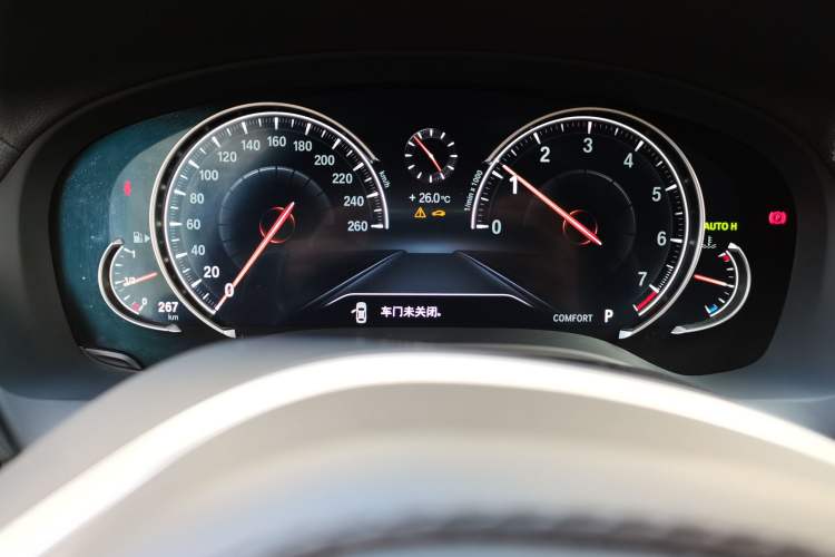 Used BMW X3 2019 xDrive28i M Sport Package Odometer Close Up