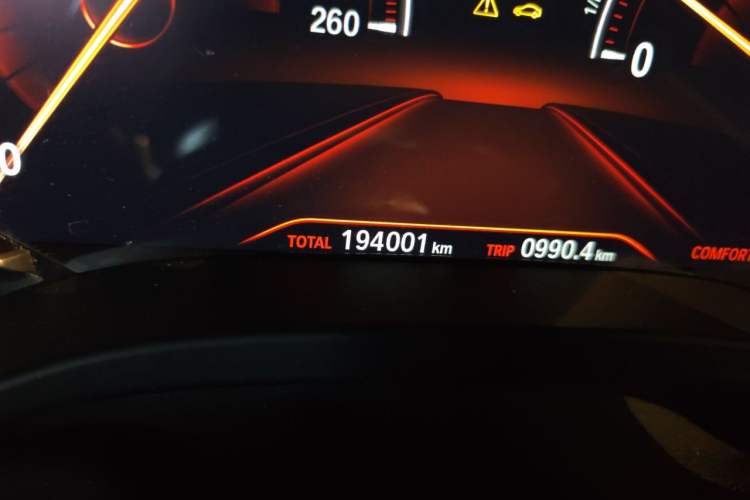 Used BMW X3 2019 xDrive28i M Sport Package Odometer Close Up