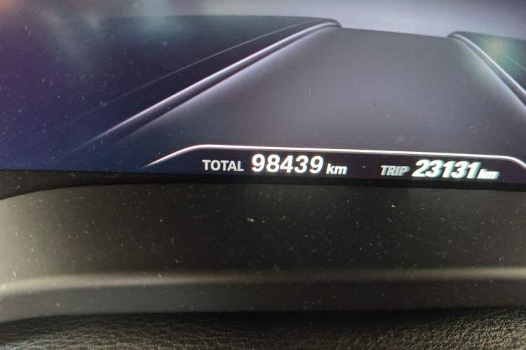Used BMW X3 2019 xDrive28i M Sport Package Odometer Close Up