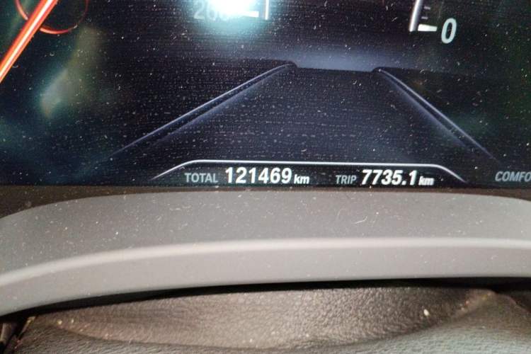 Used BMW X3 2019 xDrive28i M Sport Package Odometer Close Up