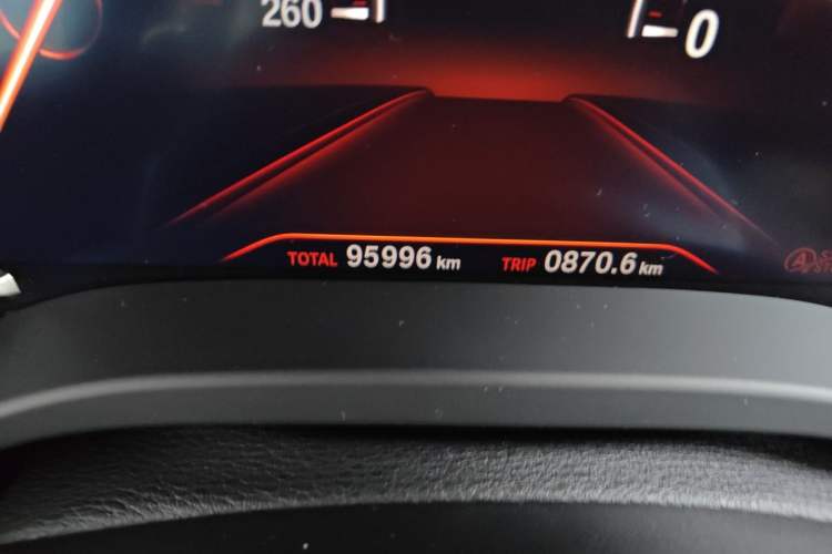 Used BMW X3 2019 xDrive28i M Sport Package Odometer Close Up