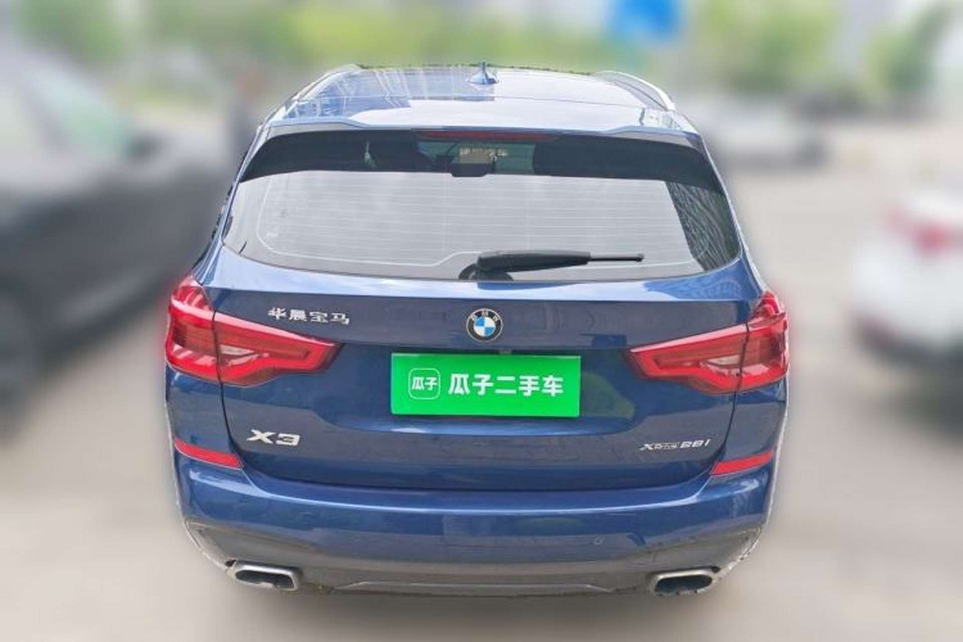 Used BMW X3 2019 xDrive28i M Sport Package Rear