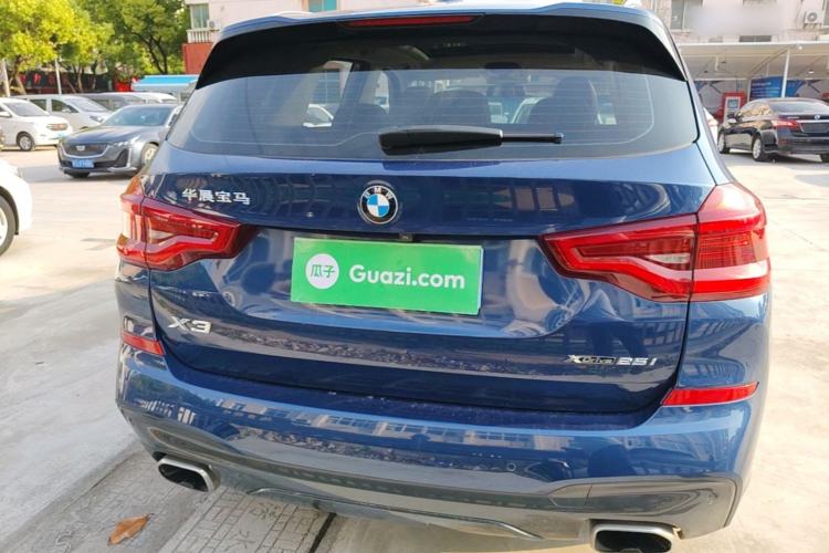Used BMW X3 2019 xDrive25i M Sport Package Rear