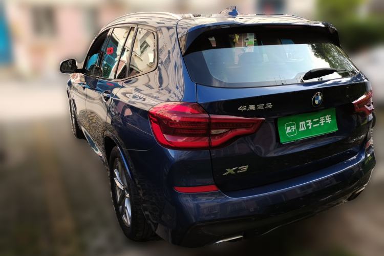 Used BMW X3 2019 xDrive28i M Sport Package Rear Left 45 Deg
