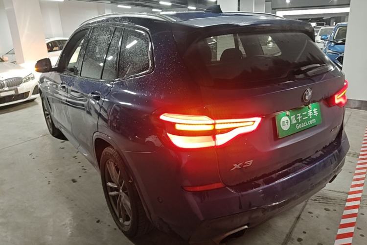 Used BMW X3 2019 xDrive25i M Sport Package Rear Left 45 Deg