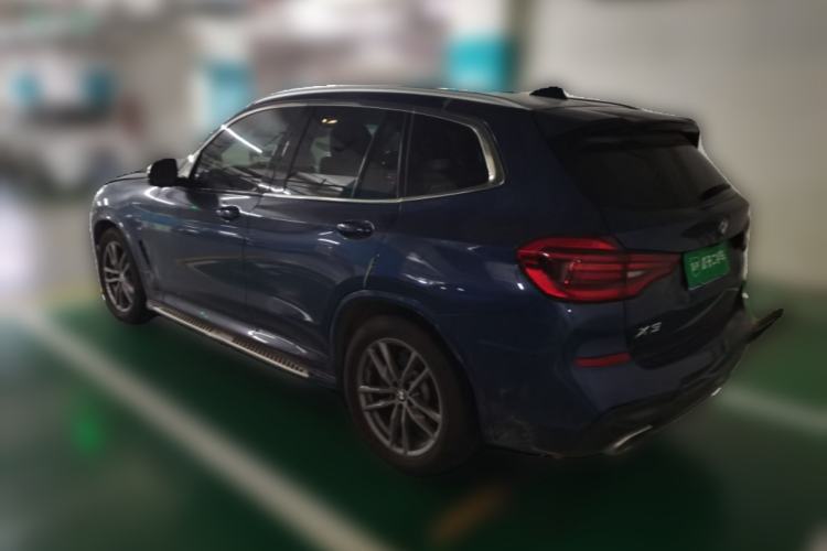 Used BMW X3 2019 xDrive30i Leading Model M Sport Package Rear Left 45 Deg