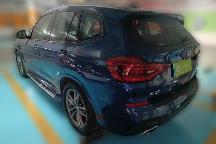 Used BMW X3 2019 xDrive30i Leading Model M Sport Package Rear Left 45 Deg