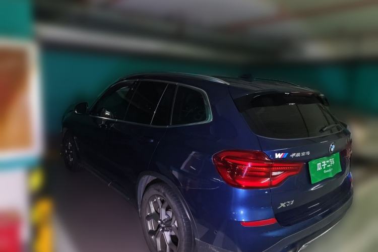 Used BMW X3 2019 xDrive28i Luxury Package Rear Left 45 Deg