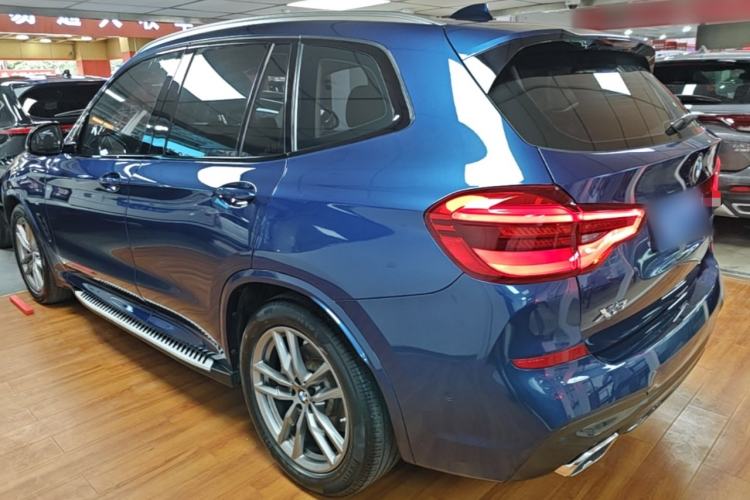 Used BMW X3 2019 xDrive28i M Sport Package Rear Left 45 Deg